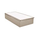 Ver imagem 4 de Cama Box Baú Solteiro Universal Courano Clean (88x188x35) - Ortobom
