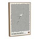 Ver imagem 1 de Quadro Decorativo Circuito de Nurburgring com Moldura Filete