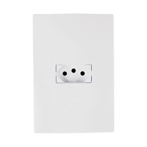 Kit 15 Tomada Elétrica Branca 20a Completa Linha I9 - Ilumi