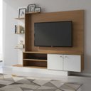 Ver imagem 1 de Painel Rack de TV com Prateleiras 165cm Cairo Soluzione Móveis