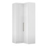 Armário Canto L Módena 2 Portas Branco - Saga Home Shop - 1
