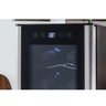 Adega de Vinho Climatizada Electrolux 12 Garrafas Uma Porta Preto com Acabamento em Alumínio  - 5