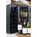 Ver mais imagens de Adega de Vinho Climatizada Electrolux 12 Garrafas Uma Porta Preto com Acabamento em Alumínio 