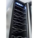 Ver imagem 2 de Adega de Vinho Climatizada Electrolux 12 Garrafas Uma Porta Preto com Acabamento em Alumínio 