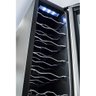 Adega de Vinho Climatizada Electrolux 12 Garrafas Uma Porta Preto com Acabamento em Alumínio  - 2