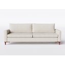 Ver imagem 4 de Sofá 3 Lugares Living Fixo Viena 2,20m em Linho:off White Pérola