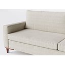 Ver imagem 3 de Sofá 3 Lugares Living Fixo Viena 2,20m em Linho:off White Pérola