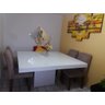Mesa de Jantar Laca Brilho para Sala de Jantar - 4