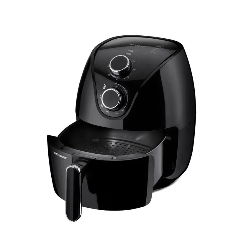 Fritadeira Eletrica Air Fryer 4 Litros Com Grade Multilaser ...