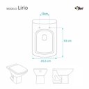 Ver imagem 3 de Assento Sanitário Acrílico Lirio Branco para vaso Fiori