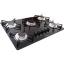 Ver imagem 2 de Cooktop 5 Bocas Preto Semplice Safanelli
