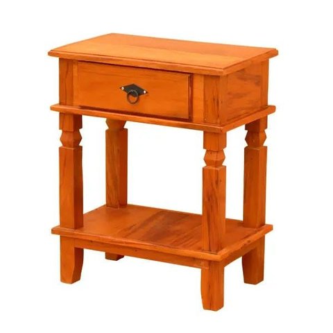 Mesa de Cabeceira 55 X 35 cm c/1 Gaveta Mhm Madeira Maciça