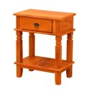Ver imagem 1 de Mesa de Cabeceira 55 x 35 cm COM1 Gaveta Madeira Maciça