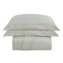 Ver imagem 1 de Kit Cobre Leito Colcha Charlote Casal 3 Peças Dupla Face Liso Classic - Palha - 100% Poliéster