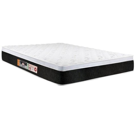 Colchão Solteirão Castor Especial Espuma D45 Black White AIR Euro Pillow (96x203x23) - 