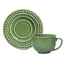 CONJUNTO XÍCARAS CHA ATENAS VERDE SALVIA 6PCS PORTO BRASIL - 1