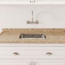 Ver imagem 2 de Pia Cozinha Granito Ornamental Natural 200cm Cuba Inox Rasa: Ornamental