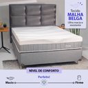 Ver imagem 7 de Cama Box Casal Colchão Vácuo Infinity Macio 138x188x64 Premium Bf Colchões
