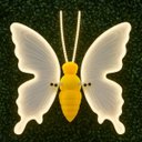Ver imagem 2 de Borboleta Led Movimento Asa Decoraçao Natal Festa Aniversario Casamento Evento Jardim Gramado Quinta