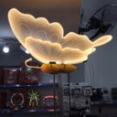 Ver imagem 3 de Borboleta Led Movimento Asa Decoraçao Natal Festa Aniversario Casamento Evento Jardim Gramado Quinta