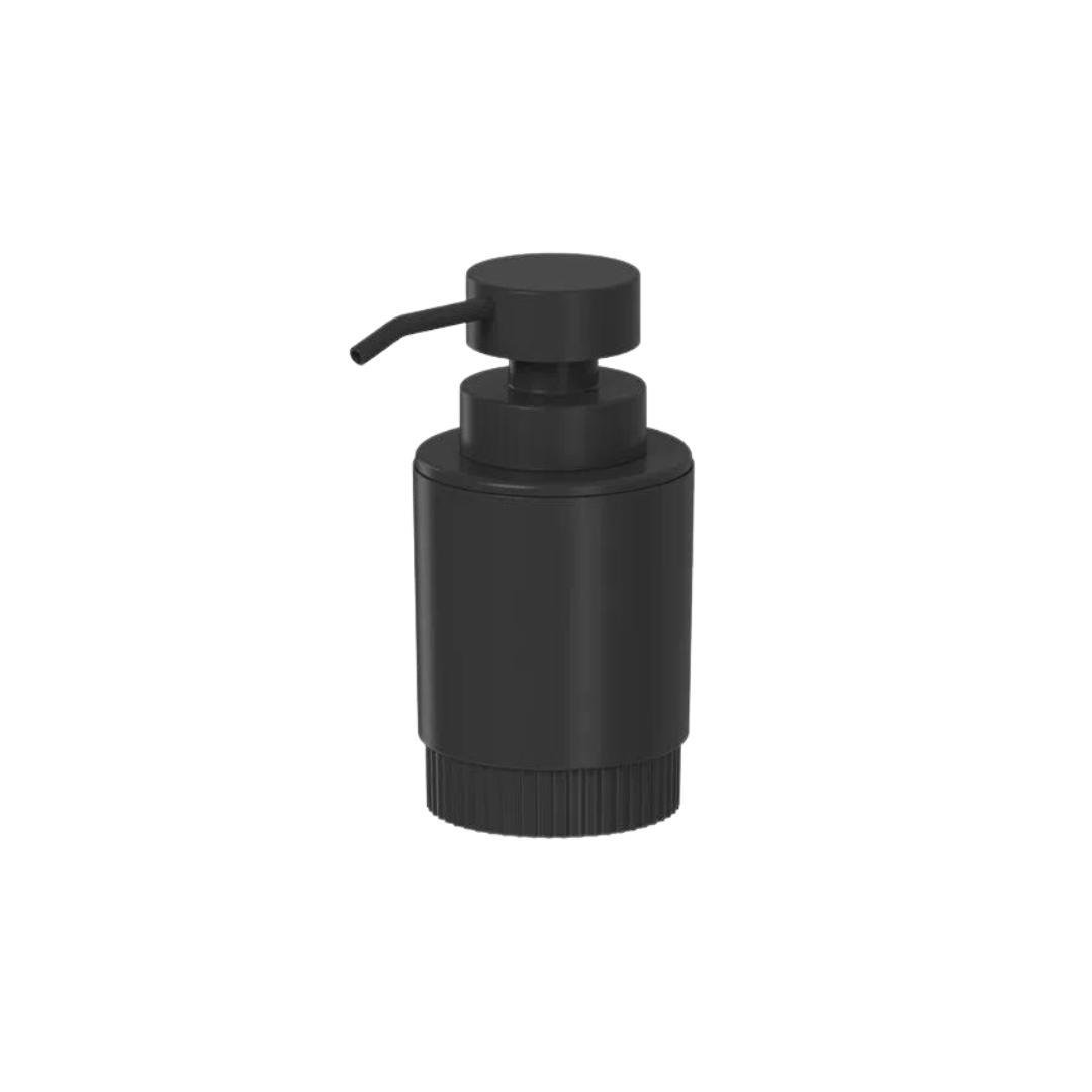 Porta Sabonete Válvula Pump Liquido Preto Banheiro ou