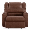 Ver imagem 2 de Poltrona do Papai Sala de Cinema Reclinável Kylie Power Touch Massagem USB PU Marrom Brilho G23 Gran