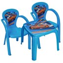 Ver imagem 1 de Mesa Mesinha Infantil Decorada Carro + 2 Cadeiras Carro Usual - Usual Plastic