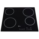 Ver imagem 1 de Fogão Cooktop Fischer 4 Queimadores Elétrico Mesa Vitrocerâmica 30006-73476 220v