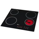 Ver imagem 3 de Fogão Cooktop Fischer 4 Queimadores Elétrico Mesa Vitrocerâmica 30006-73476 220v