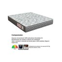 Ver imagem 3 de Conjunto Box Solteiro: Colchão Espuma Orthoflex D23 Comfortpedic + Base Crc Suede Black(88x188)
