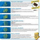 Ver imagem 2 de Inserto Pastilha Bdmt 11t308 Jt - Jg325 -10 Pçs - Jgx