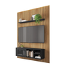 Painel Ripado Para TV Saint Buriti Preto - 3
