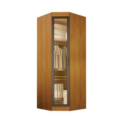 Guarda Roupa Modulado Canto Oblíquo Reflecta Orion - Leifer Cinamomo