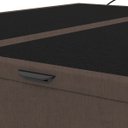 Ver imagem 5 de Base Cama Box Baú Casal King Size Veludo Marrom SkyBox