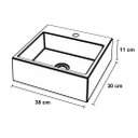 Ver imagem 3 de Cuba Apoio / Sobrepor Retangular - Vita