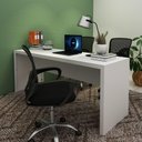 Ver imagem 2 de Escrivaninha/Mesa Escritório 180cm Multimóveis CR25266 Branco
