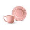 CONJUNTO DE XÍCARAS DE CAFE OLIMPIA ROSA 6PCS PORTO BRASIL - 1