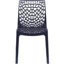 Ver imagem 3 de Kit 4 Cadeiras Gruvyer Design Cozinha Sala de Estar Jantar - Preto