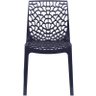 Kit 4 Cadeiras Gruvyer Design Cozinha Sala de Estar Jantar - Preto - 3