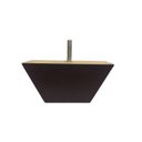 Ver imagem 1 de Pé Retangular Imbuia Sofás 6cm Altura 12cm Kit 08 Pezinhos