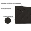 Ver imagem 3 de Cabeceira Painel Tânia King 195cm Corino Marrom