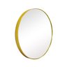 Espelho Redondo em Resina Dourado Sófia M 41 x 41 - 2
