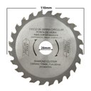 Ver imagem 2 de Disco de Corte Serra Circular Madeira 24 Dentes + Disco Corte Diamantado Segmentado + Disco Corte Me