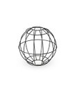 Ver imagem 1 de Globo Aramado Decoração em Ferro Design Moderno