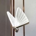Ver imagem 2 de Pendente Borboleta G Cromado Polido Led 5w 3000k Bivolt Design Moderno