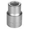 Soquete Sextavado 17mm Encaixe 3/4" Tramontina PRO - 1