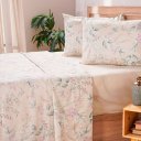 Ver imagem 3 de Jogo de Cama Casal Cotton Touch 4 Peças 138x188x30cm Jasmine