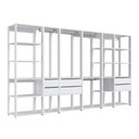 Ver imagem 4 de Guarda Roupa Closet Modulado Crpro-CLO009 6 Gavetas 20 Prateleiras MDP 320cm Branco