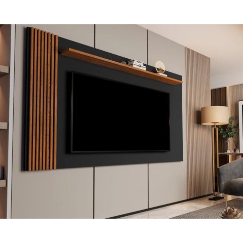 Painel Ripado para Tv até 70 Polegadas Grécia 180cm