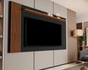 Ver imagem 1 de Painel Ripado para Tv até 70 Polegadas Grécia 180cm